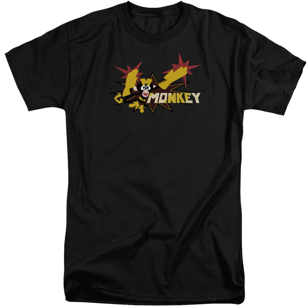 Dexter's Laboratory Monkey - Men's Tall Fit T-Shirt Men's Tall Fit T-Shirt Dexter's Laboratory