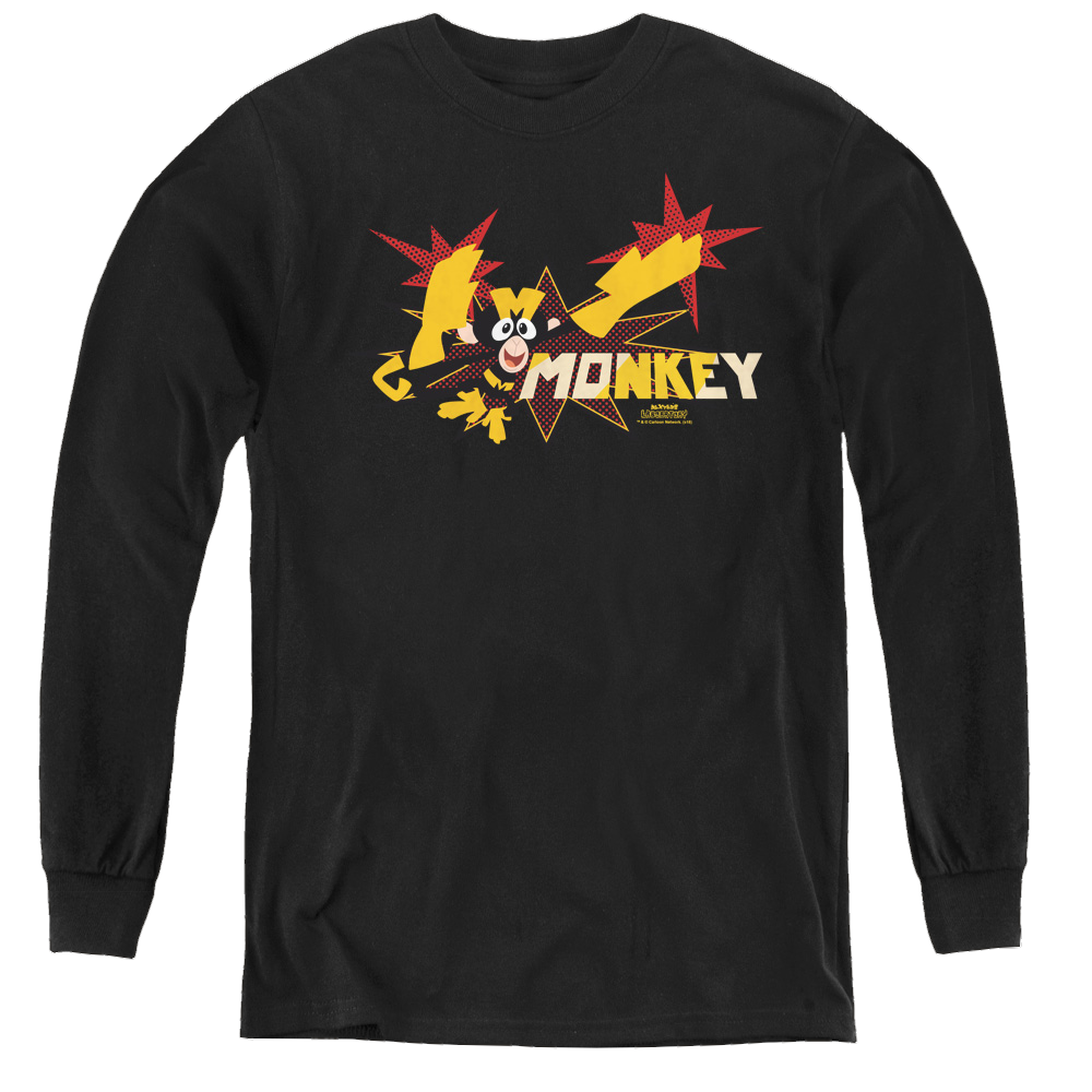 Dexter's Laboratory Monkey - Youth Long Sleeve T-Shirt Youth Long Sleeve T-Shirt Dexter's Laboratory