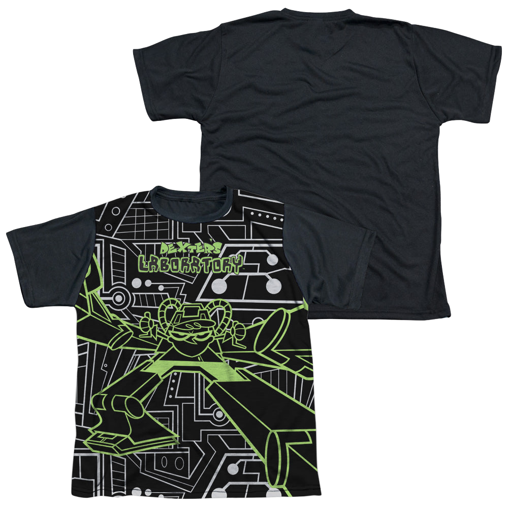 Dexter's Laboratory Robot - Youth Black Back T-Shirt Youth Black Back T-Shirt (Ages 8-12) Dexter's Laboratory