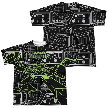Dexter's Laboratory Robot youth all-over print t-shirt for ages 8 to 12