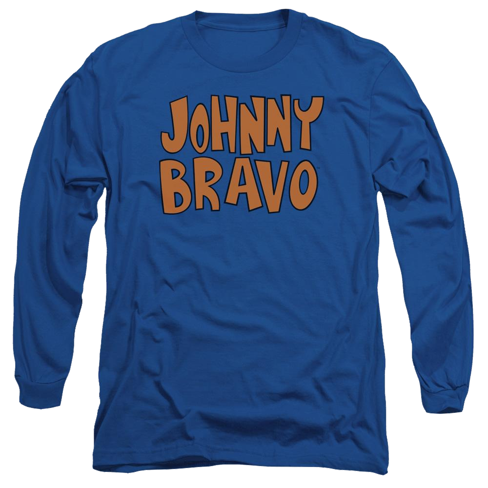 Johnny Bravo Jb Logo Men's Long Sleeve T-Shirt Men's Long Sleeve T-Shirt Johnny Bravo