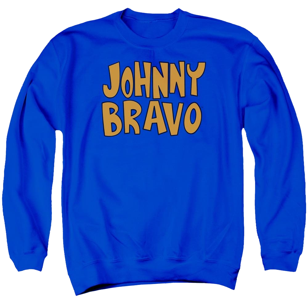 Johnny Bravo Jb Logo Men's Crewneck Sweatshirt Men's Crewneck Sweatshirt Johnny Bravo