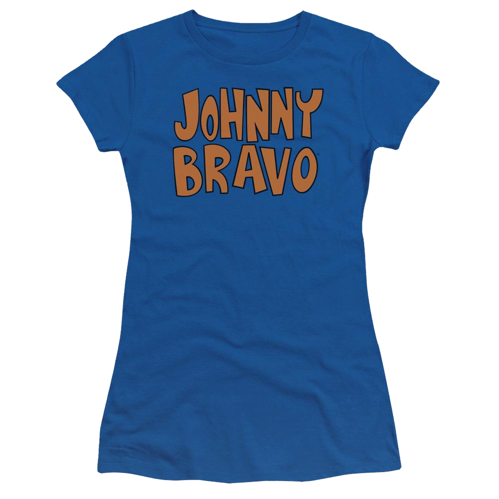 Johnny Bravo Jb Logo Juniors T-Shirt Juniors T-Shirt Johnny Bravo