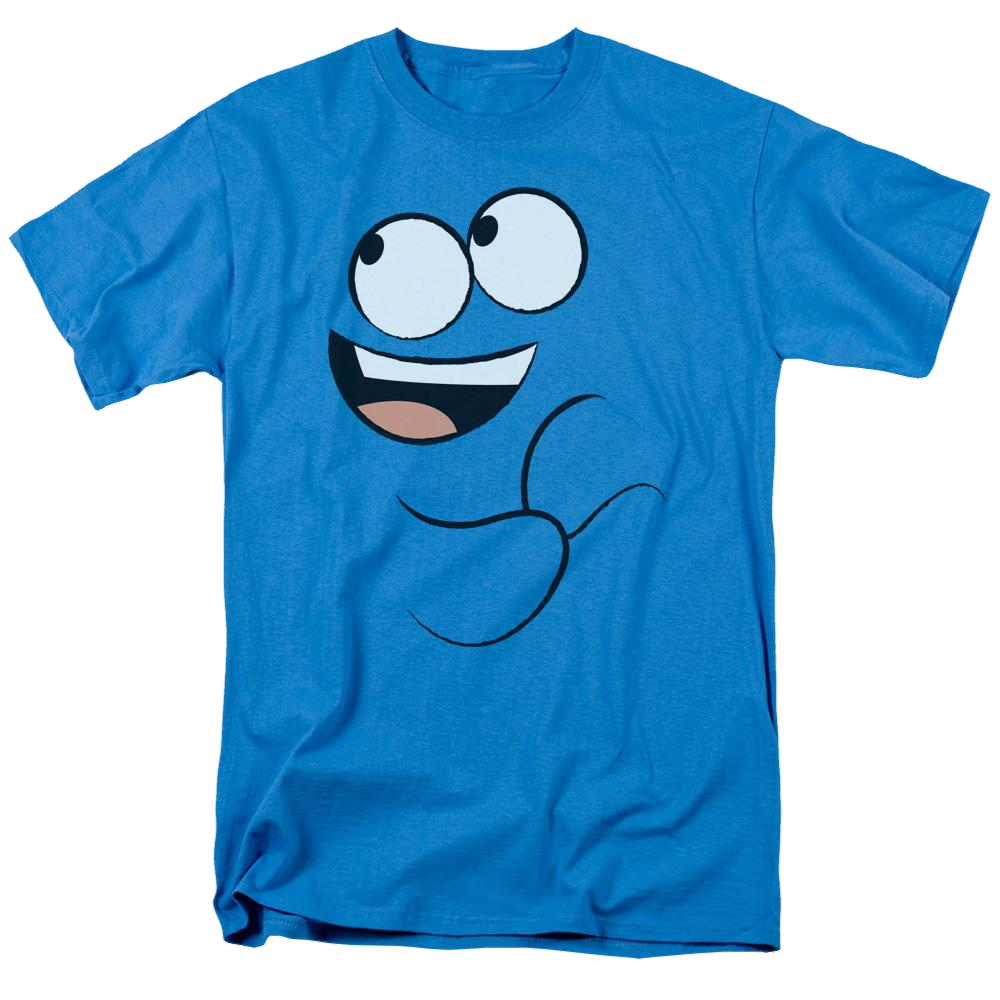 Foster's Home for Imaginary Friends Blue Smile - Men's Regular Fit T-Shirt Men's Regular Fit T-Shirt Foster's Home for Imaginary Friends