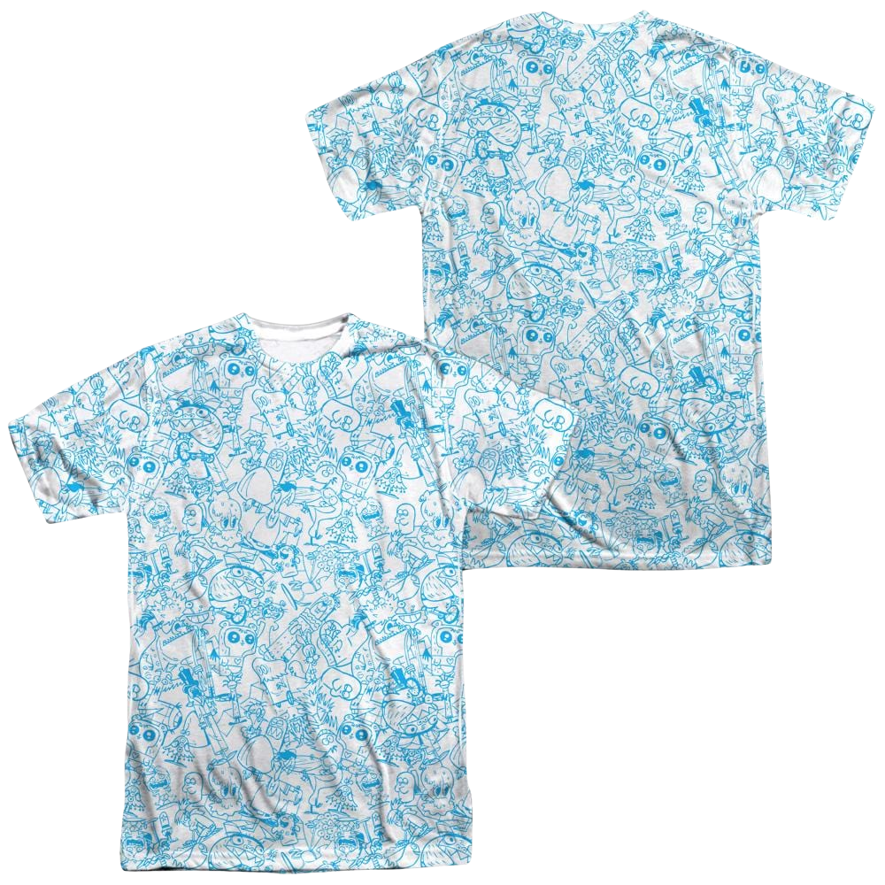 Foster's Home for Imaginary Friends Character Sketches Men's All Over Print T-Shirt Men's All-Over Print T-Shirt Foster's Home for Imaginary Friends