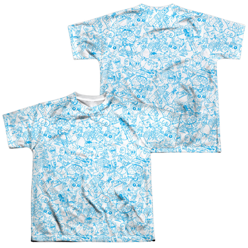 Foster's Home for Imaginary Friends Characters youth all-over print t-shirt for ages 8 to 12