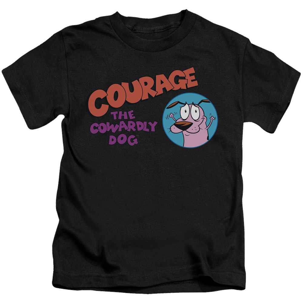 Courage the Cowardly Dog Courage Logo - Kid's T-Shirt Kid's T-Shirt (Ages 4-7) Courage the Cowardly Dog