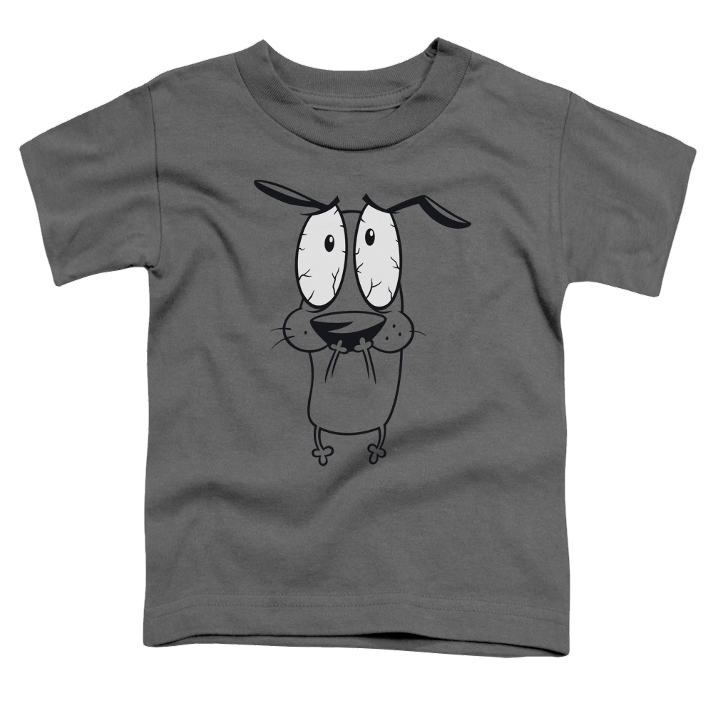 Courage the Cowardly Dog Scared - Kid's T-Shirt Kid's T-Shirt (Ages 4-7) Courage the Cowardly Dog