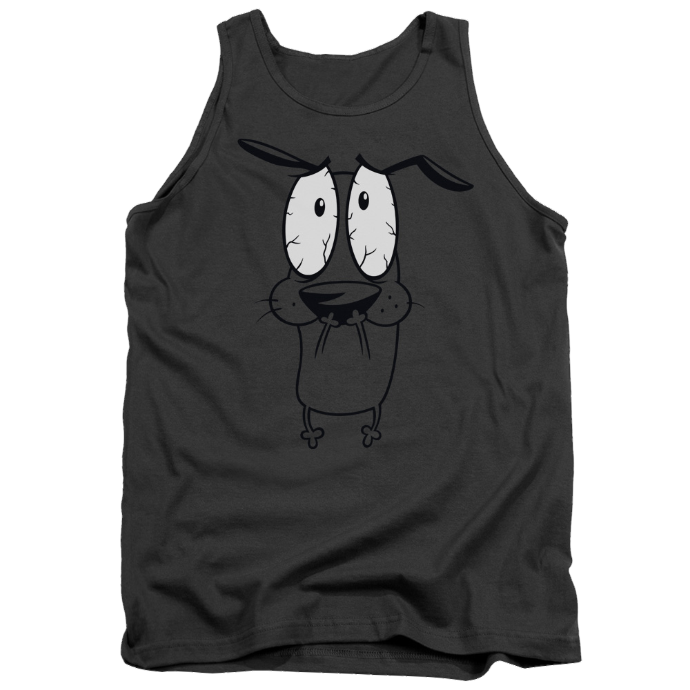 Courage The Cowardly Dog Scared Men's Tank Men's Tank Courage the Cowardly Dog