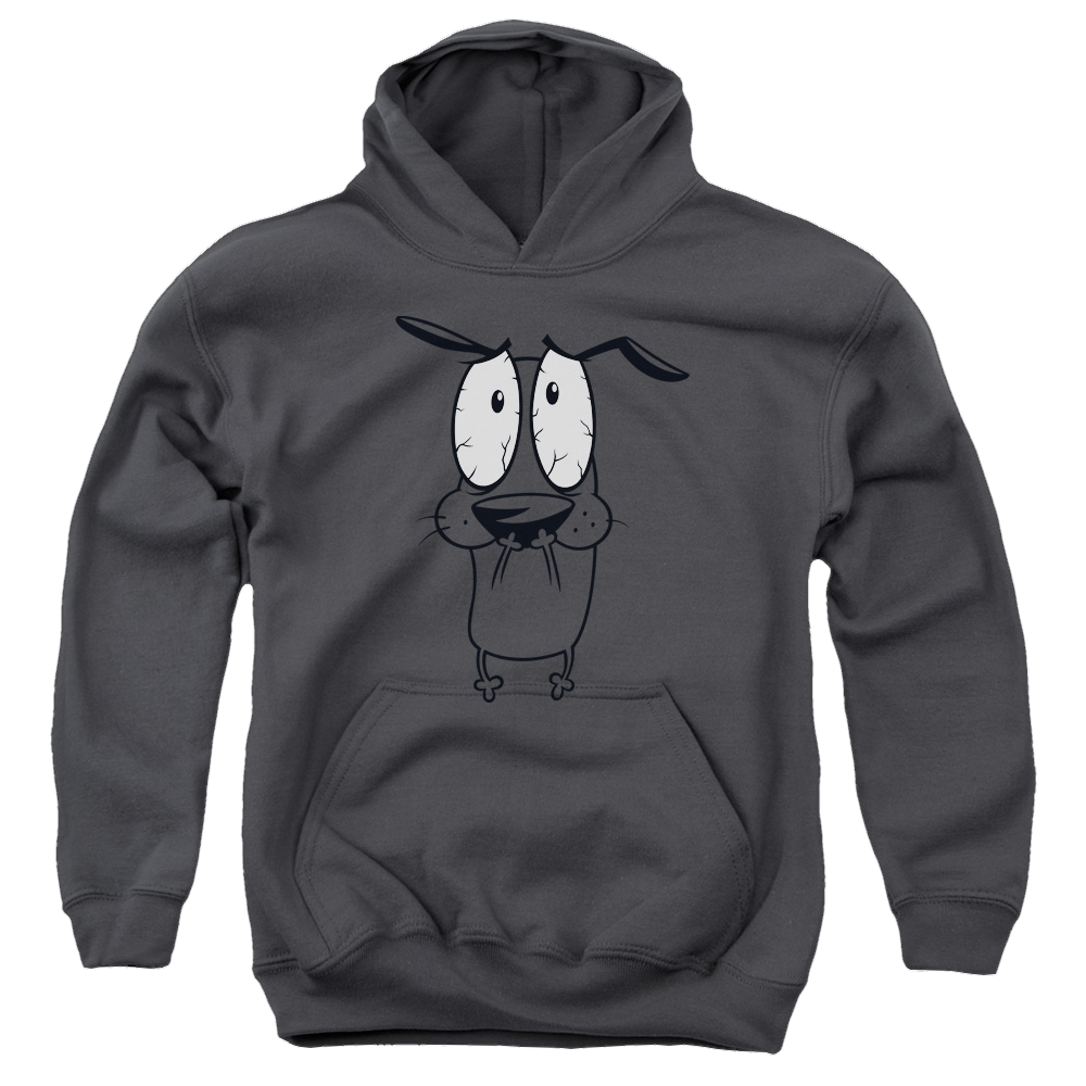 Courage the Cowardly Dog Scared - Youth Hoodie Youth Hoodie (Ages 8-12) Courage the Cowardly Dog