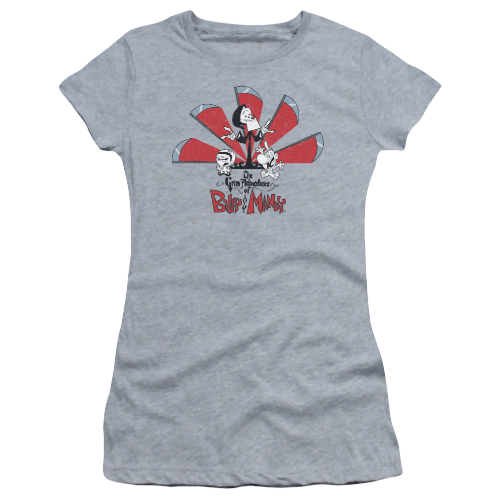 Grim Adventures of Billy & Mandy, The Grim Adventures - Juniors T-Shirt Juniors T-Shirt The Grim Adventures of Billy & Mandy