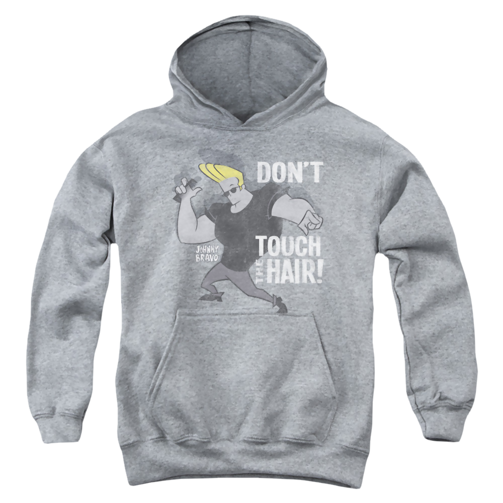 Johnny Bravo Hair - Youth Hoodie Youth Hoodie (Ages 8-12) Johnny Bravo