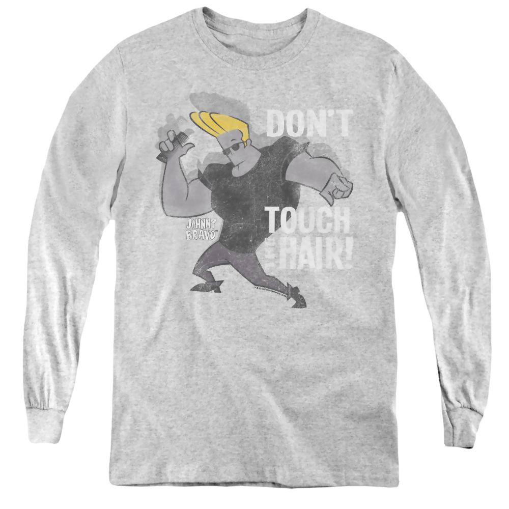 Johnny Bravo Hair - Youth Long Sleeve T-Shirt Youth Long Sleeve T-Shirt Johnny Bravo