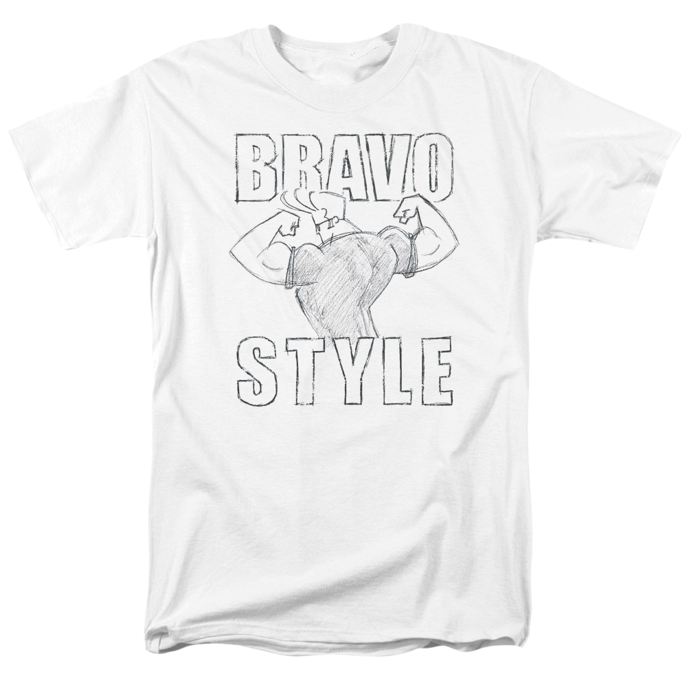Johnny Bravo Bravo Style Men's Regular Fit T-Shirt Men's Regular Fit T-Shirt Johnny Bravo