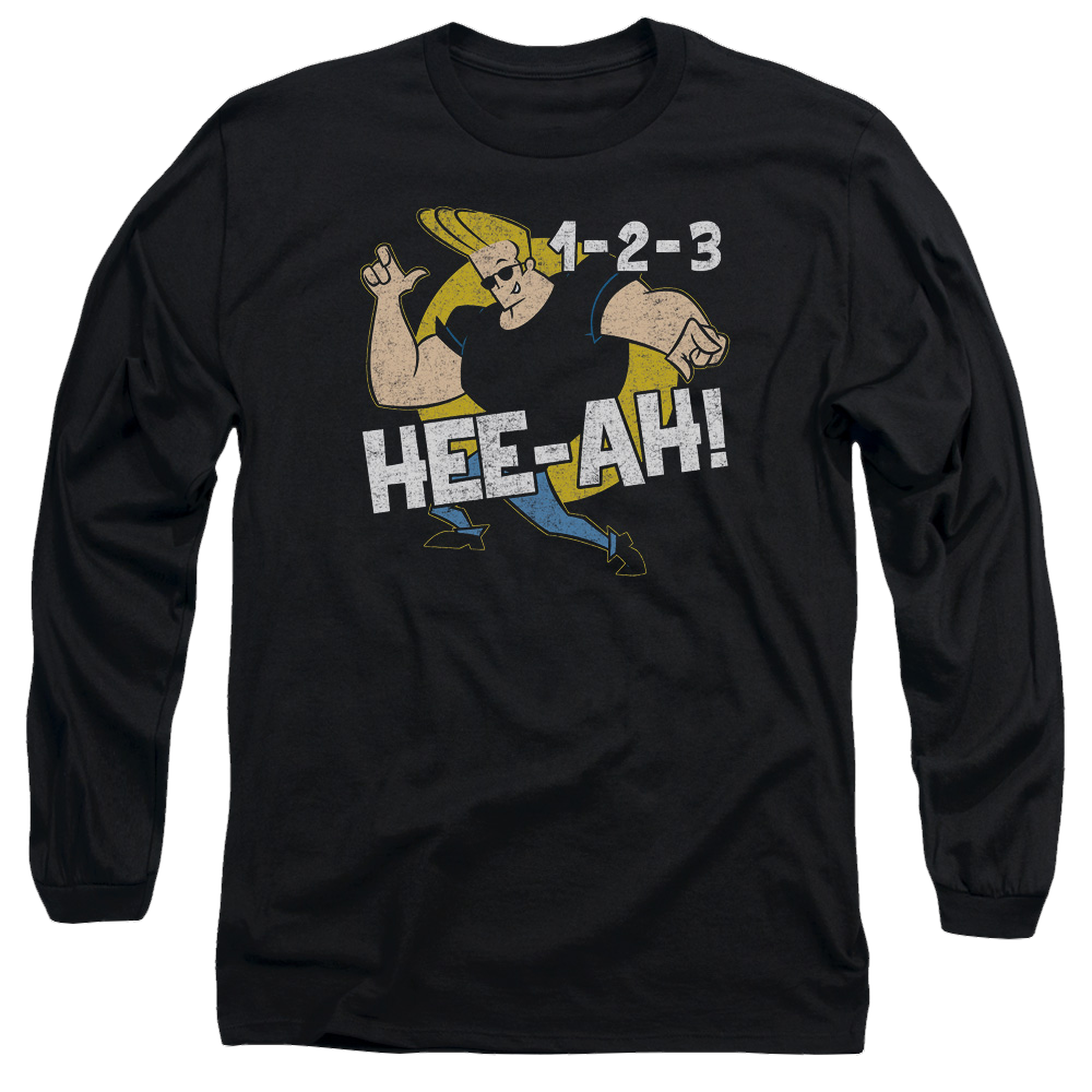 Johnny Bravo 123 Men's Long Sleeve T-Shirt Men's Long Sleeve T-Shirt Johnny Bravo