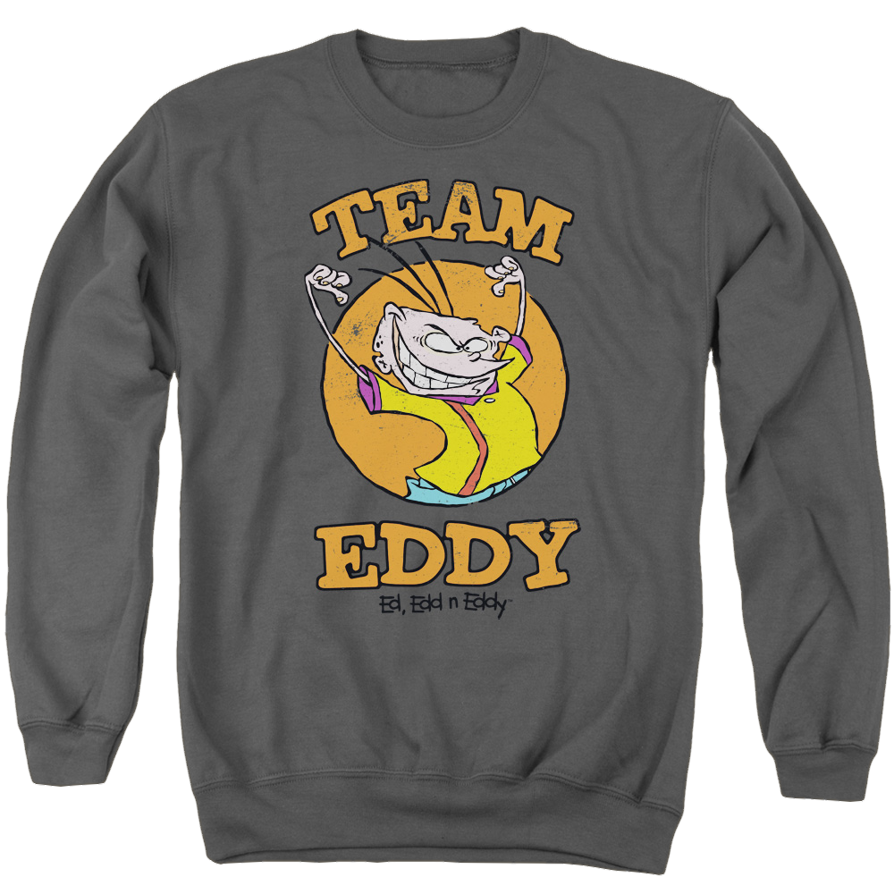 Ed, Edd n Eddy Team Eddy - Men's Crewneck Sweatshirt Men's Crewneck Sweatshirt Ed, Edd n Eddy