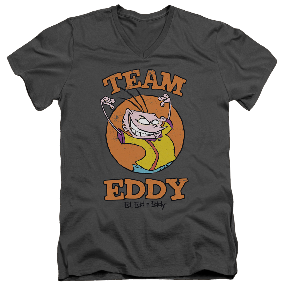 Ed, Edd n Eddy Team Eddy - Men's V-Neck T-Shirt Men's V-Neck T-Shirt Ed, Edd n Eddy