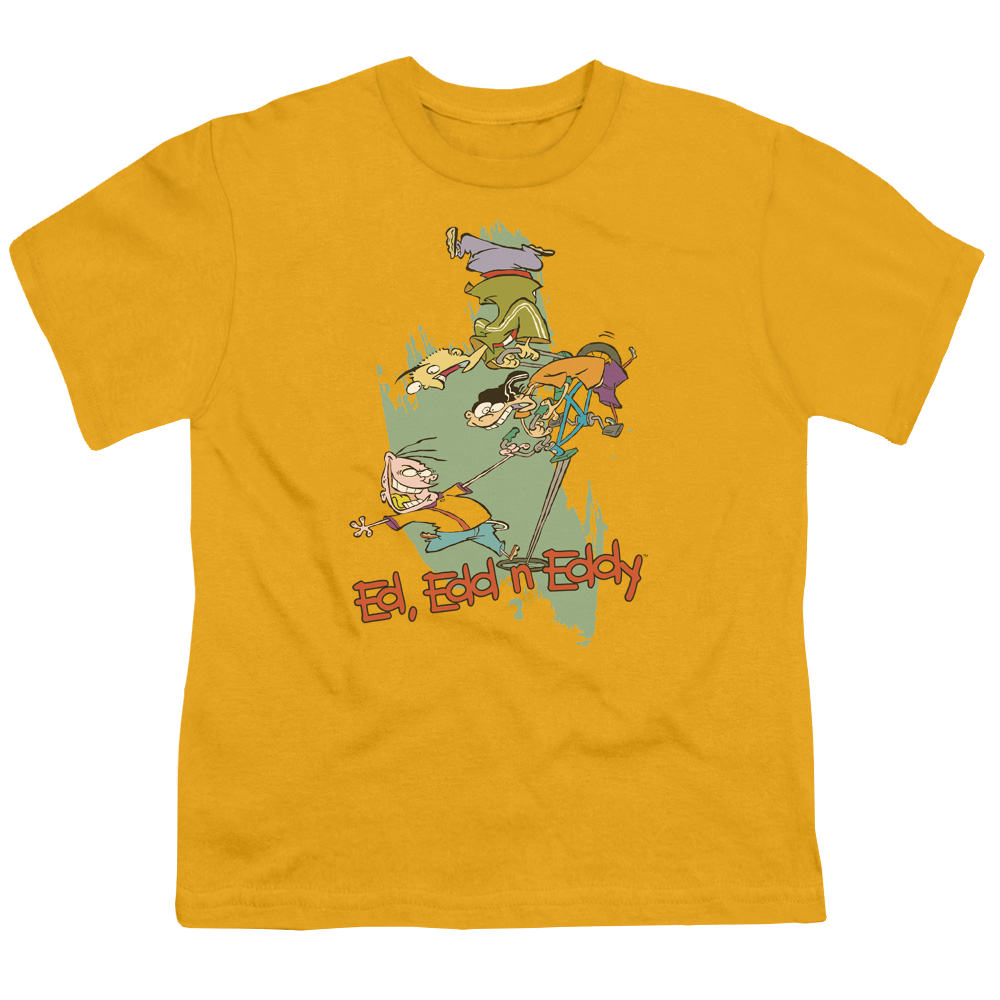 Ed, Edd n Eddy Free Fall - Youth T-Shirt Youth T-Shirt (Ages 8-12) Ed, Edd n Eddy