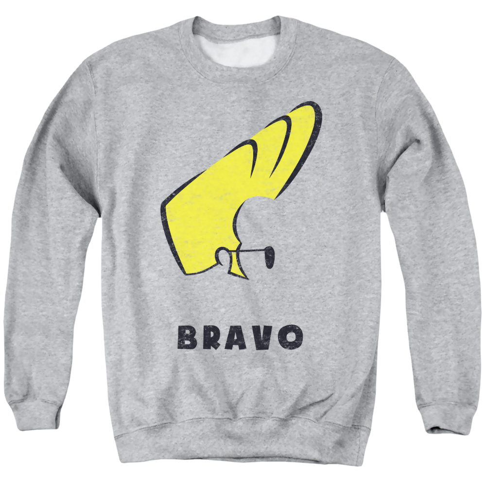 Johnny Bravo Johnny Hair Men's Crewneck Sweatshirt Men's Crewneck Sweatshirt Johnny Bravo