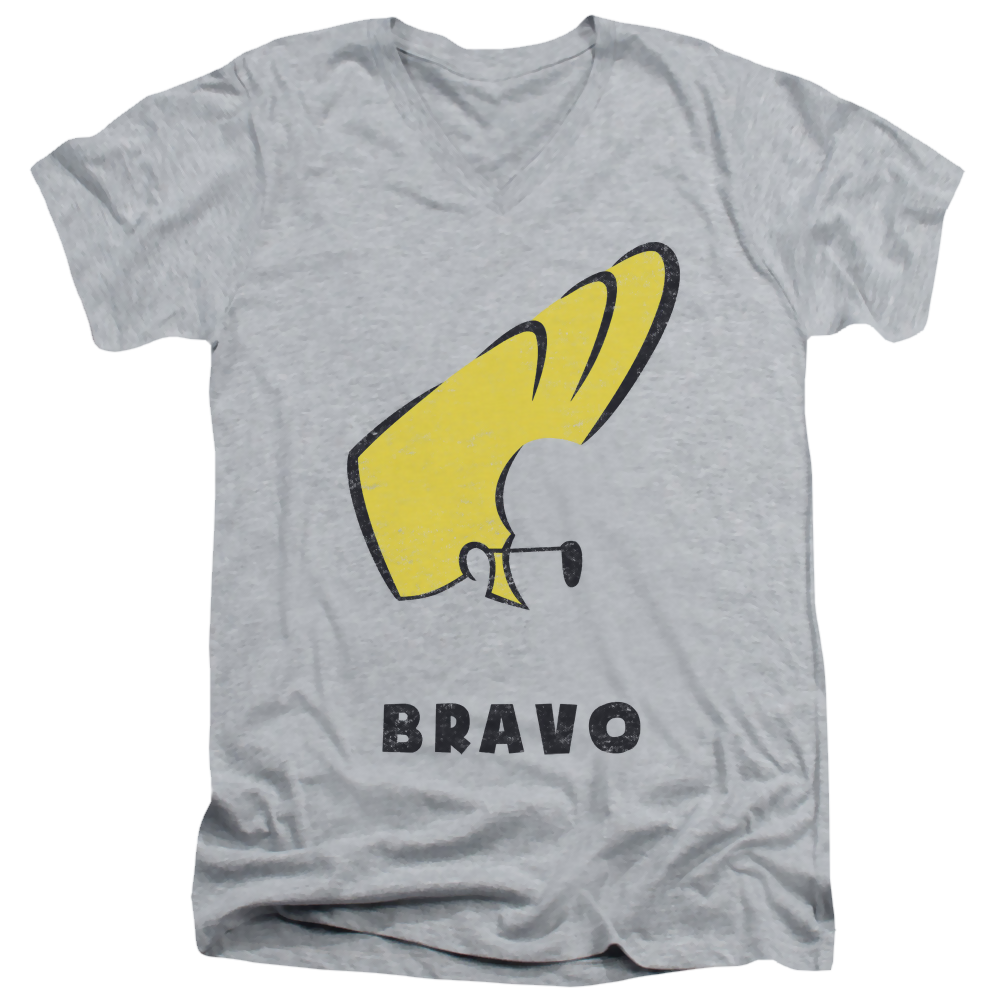 Johnny Bravo Johnny Hair Men's V-Neck T-Shirt Men's V-Neck T-Shirt Johnny Bravo