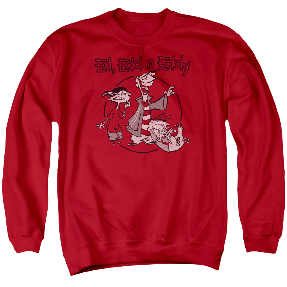 Ed, Edd n Eddy Gang - Men's Crewneck Sweatshirt Men's Crewneck Sweatshirt Ed, Edd n Eddy