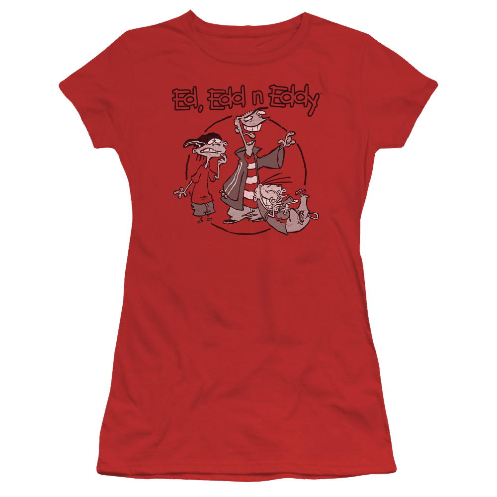 Ed, Edd n Eddy Gang - Juniors T-Shirt Juniors T-Shirt Ed, Edd n Eddy