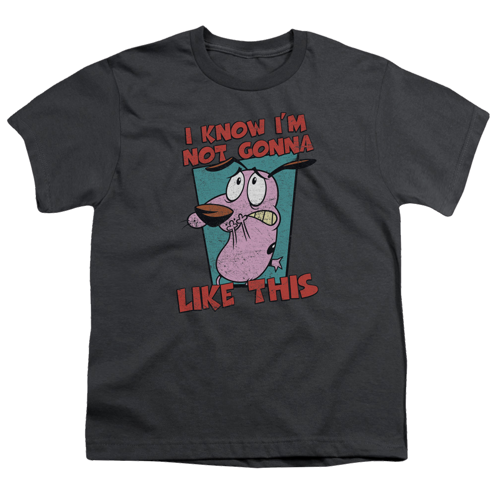 Courage the Cowardly Dog Not Gonna Like - Youth T-Shirt Youth T-Shirt (Ages 8-12) Courage the Cowardly Dog