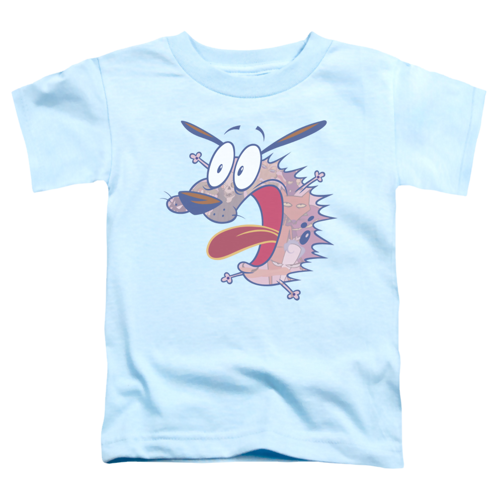 Courage the Cowardly Dog Evil Inside - Toddler T-Shirt Toddler T-Shirt Courage the Cowardly Dog