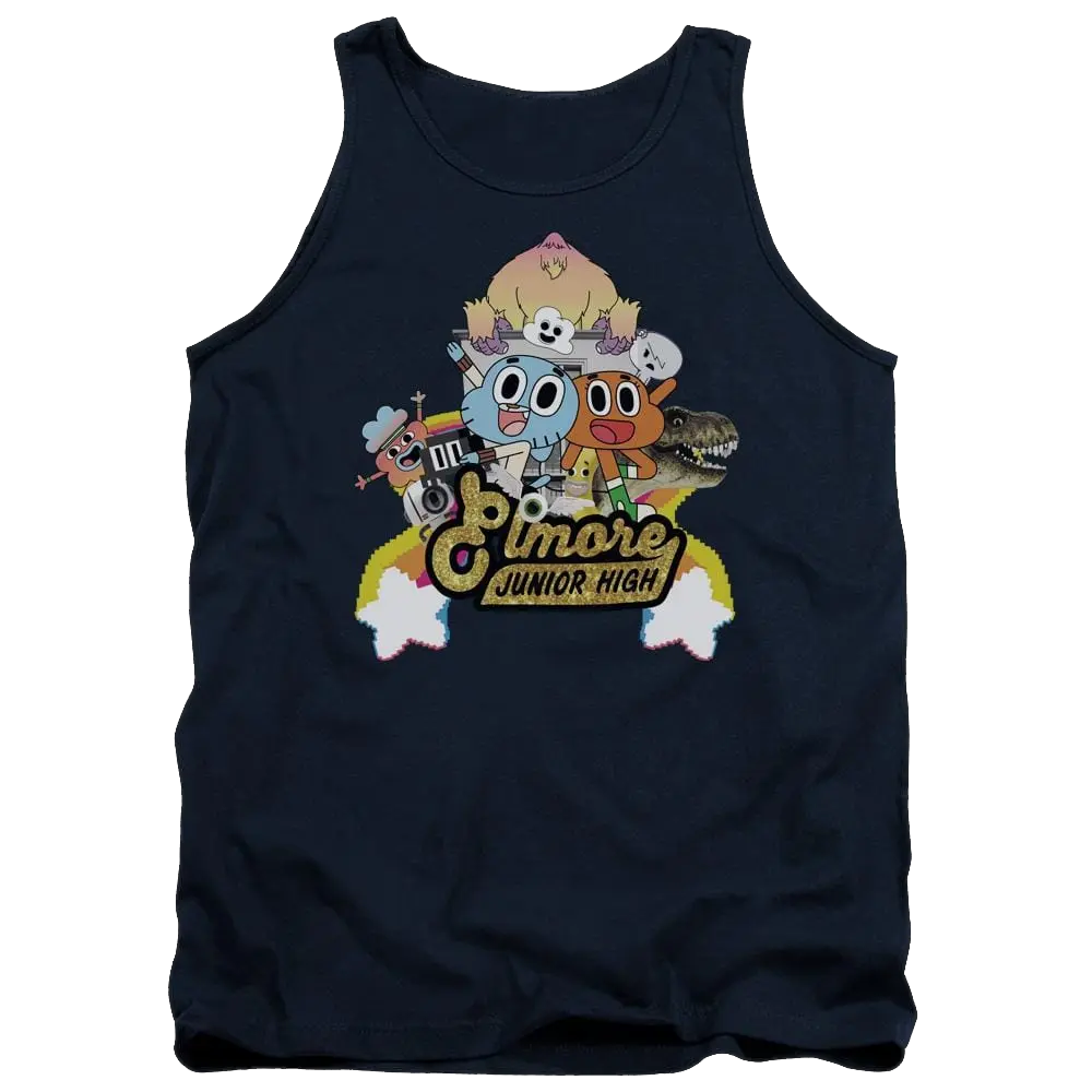 The Amazing World Of Gumball Elmore Junior High Men's Tank The Amazing World Of Gumball