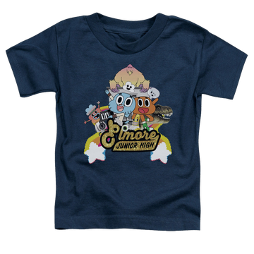 Amazing World of Gumball, The Elmore Junior High - Toddler T-Shirt Toddler T-Shirt The Amazing World Of Gumball