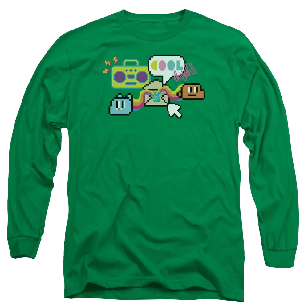The Amazing World Of Gumball Cool Oh Yeah Men's Long Sleeve T-Shirt The Amazing World Of Gumball