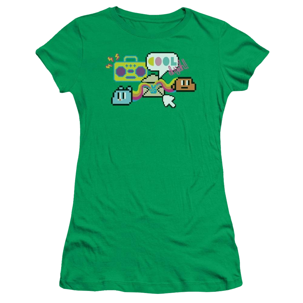 The Amazing World Of Gumball Cool Oh Yeah Juniors T-Shirt Juniors T-Shirt The Amazing World Of Gumball