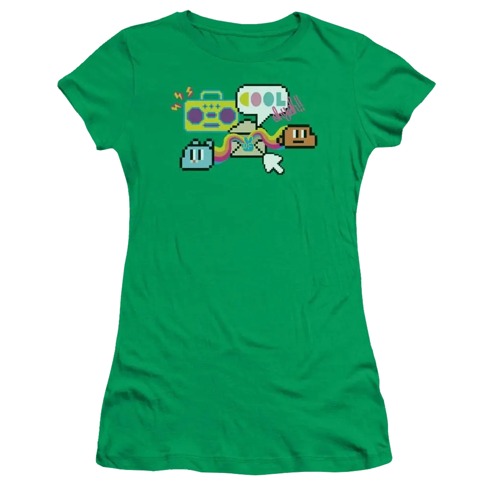 The Amazing World Of Gumball Cool Oh Yeah Juniors T-Shirt The Amazing World Of Gumball