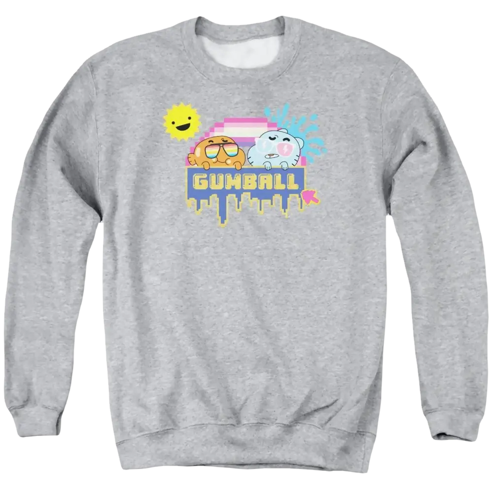 The Amazing World Of Gumball Sunshine Men's Crewneck Sweatshirt The Amazing World Of Gumball