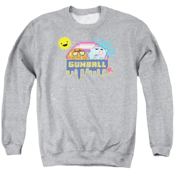 The Amazing World Of Gumball Sunshine Men's Crewneck Sweatshirt The Amazing World Of Gumball