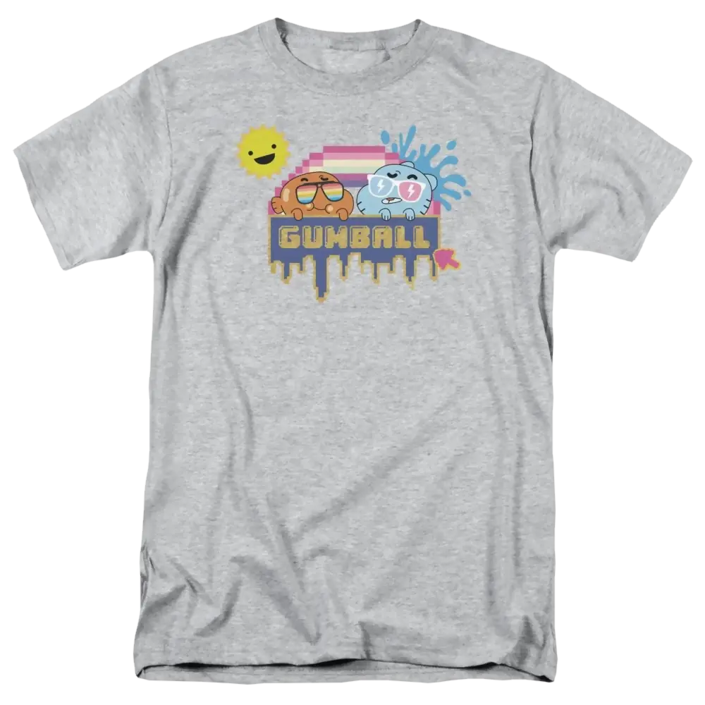 The Amazing World Of Gumball Sunshine Men's Regular Fit T-Shirt The Amazing World Of Gumball