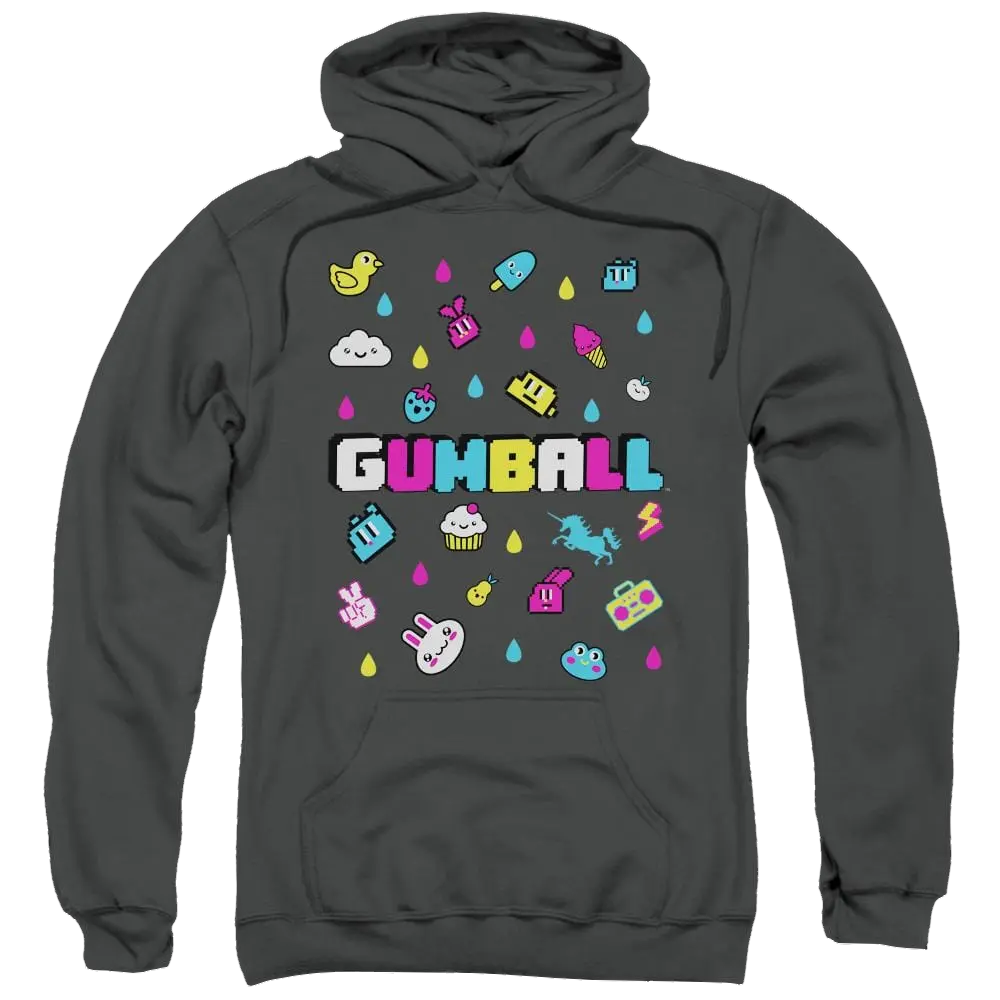 The Amazing World Of Gumball Fun Drops Pullover Hoodie The Amazing World Of Gumball