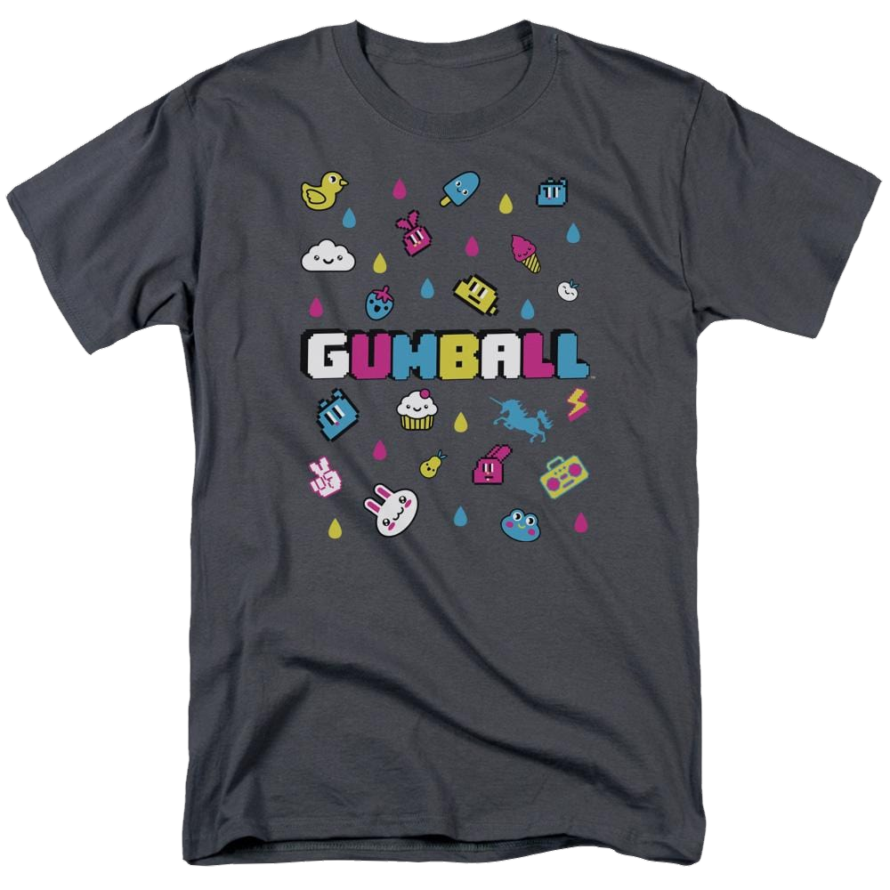 The Amazing World Of Gumball Fun Drops Men's Regular Fit T-Shirt Men's Regular Fit T-Shirt The Amazing World Of Gumball