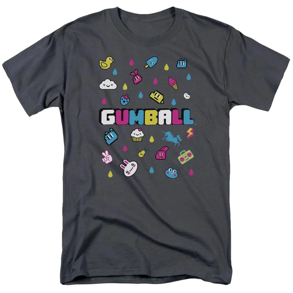 The Amazing World Of Gumball Fun Drops Men's Regular Fit T-Shirt The Amazing World Of Gumball