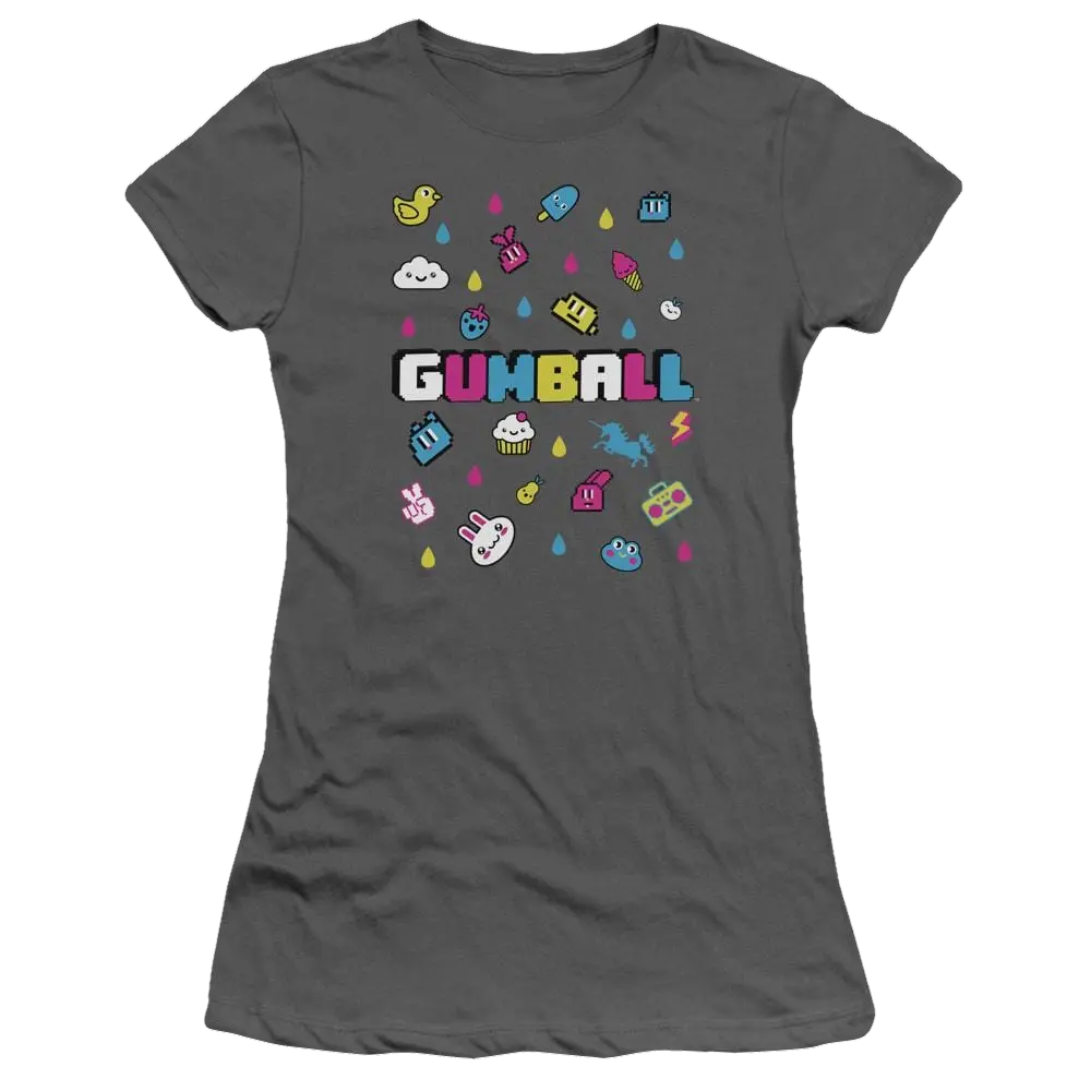 The Amazing World Of Gumball Fun Drops Juniors T-Shirt The Amazing World Of Gumball