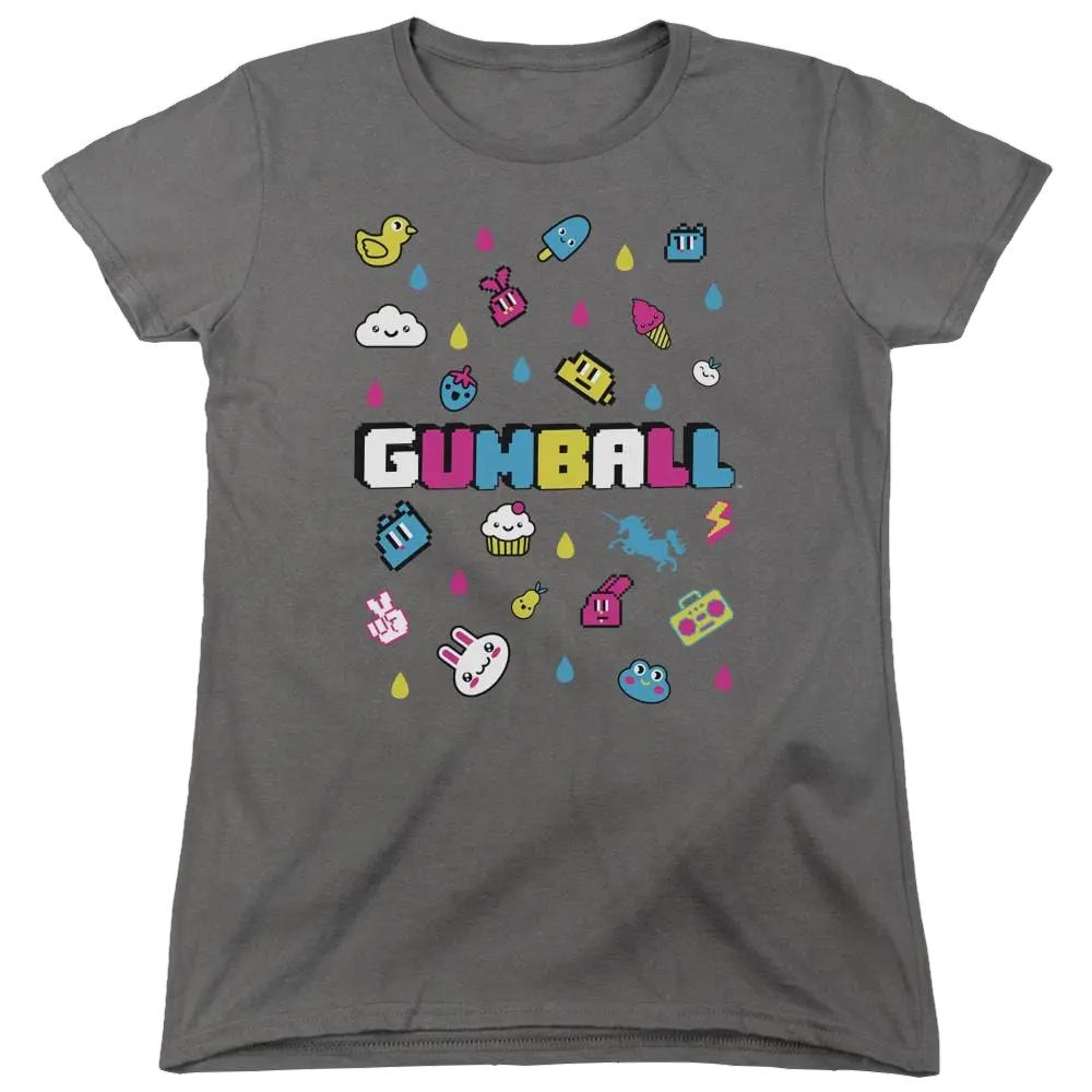 The Amazing World Of Gumball Fun Drops Women's T-Shirt The Amazing World Of Gumball