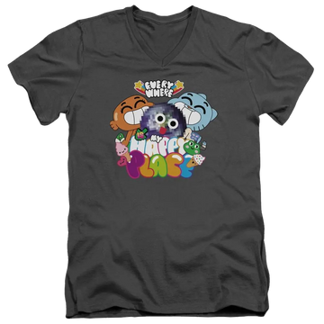 The Amazing World Of Gumball Happy Place Men's V-Neck T-Shirt The Amazing World Of Gumball