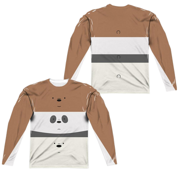 We Bare Bears men's all-over print long sleeve