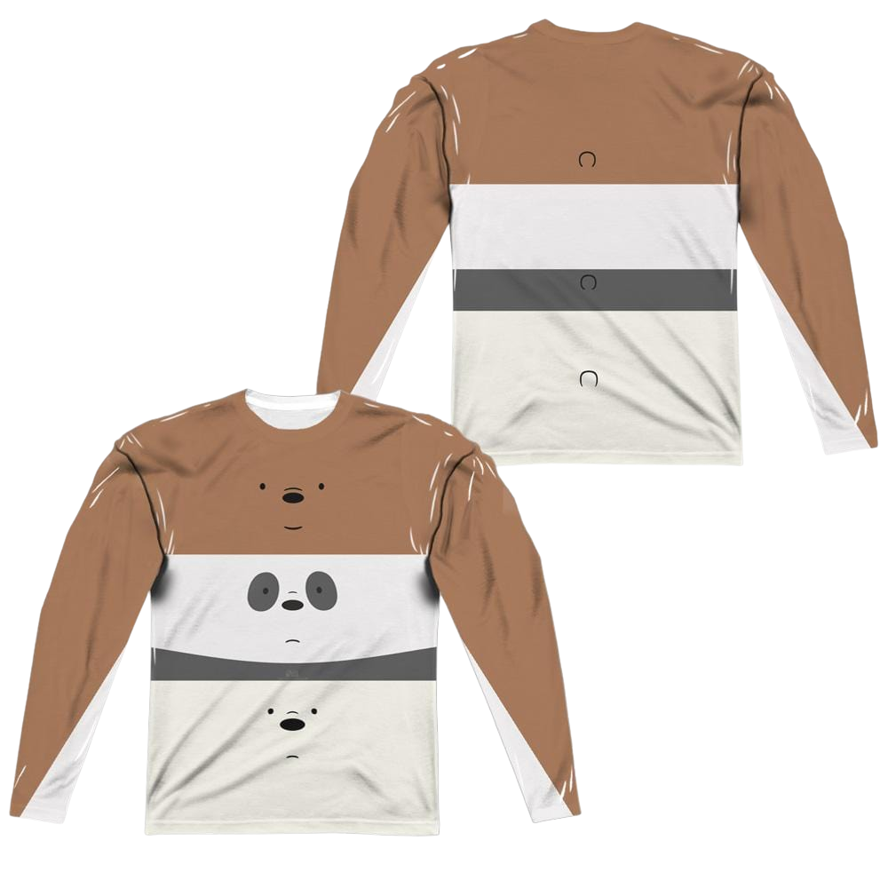 We Bare Bears We Bare Bears (Front/Back Print) - Men's All-Over Print Long Sleeve Men's All-Over Print Long Sleeve We Bare Bears