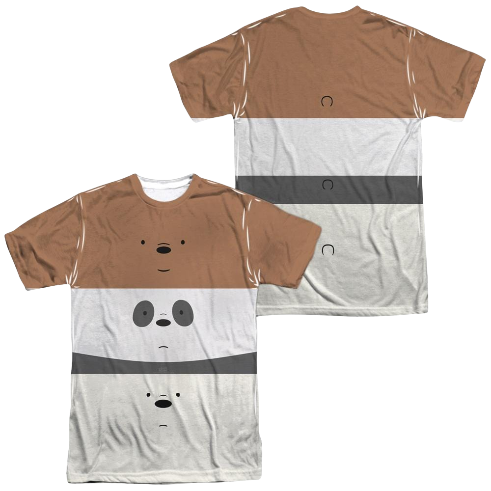 We Bare Bears We Bare Bears (Front/Back Print) - Men's All-Over Print T-Shirt Men's All-Over Print T-Shirt We Bare Bears