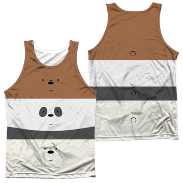 We Bare Bears Stack men's all-over print tank