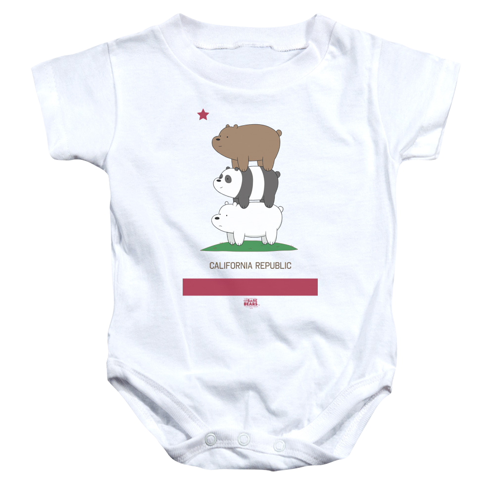 We Bare Bears Cali Stack - Baby Bodysuit Baby Bodysuit We Bare Bears