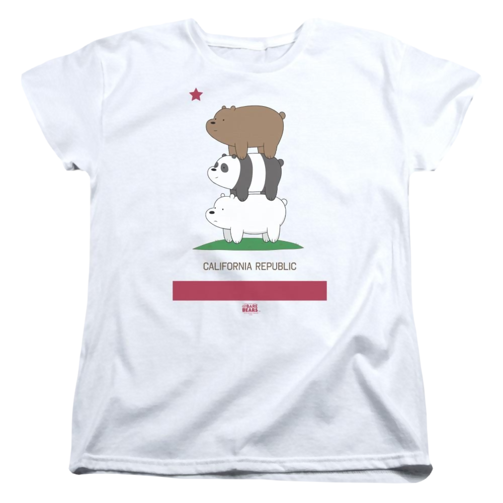 We Bare Bears Cali Stack Women's T-Shirt Women's T-Shirt We Bare Bears