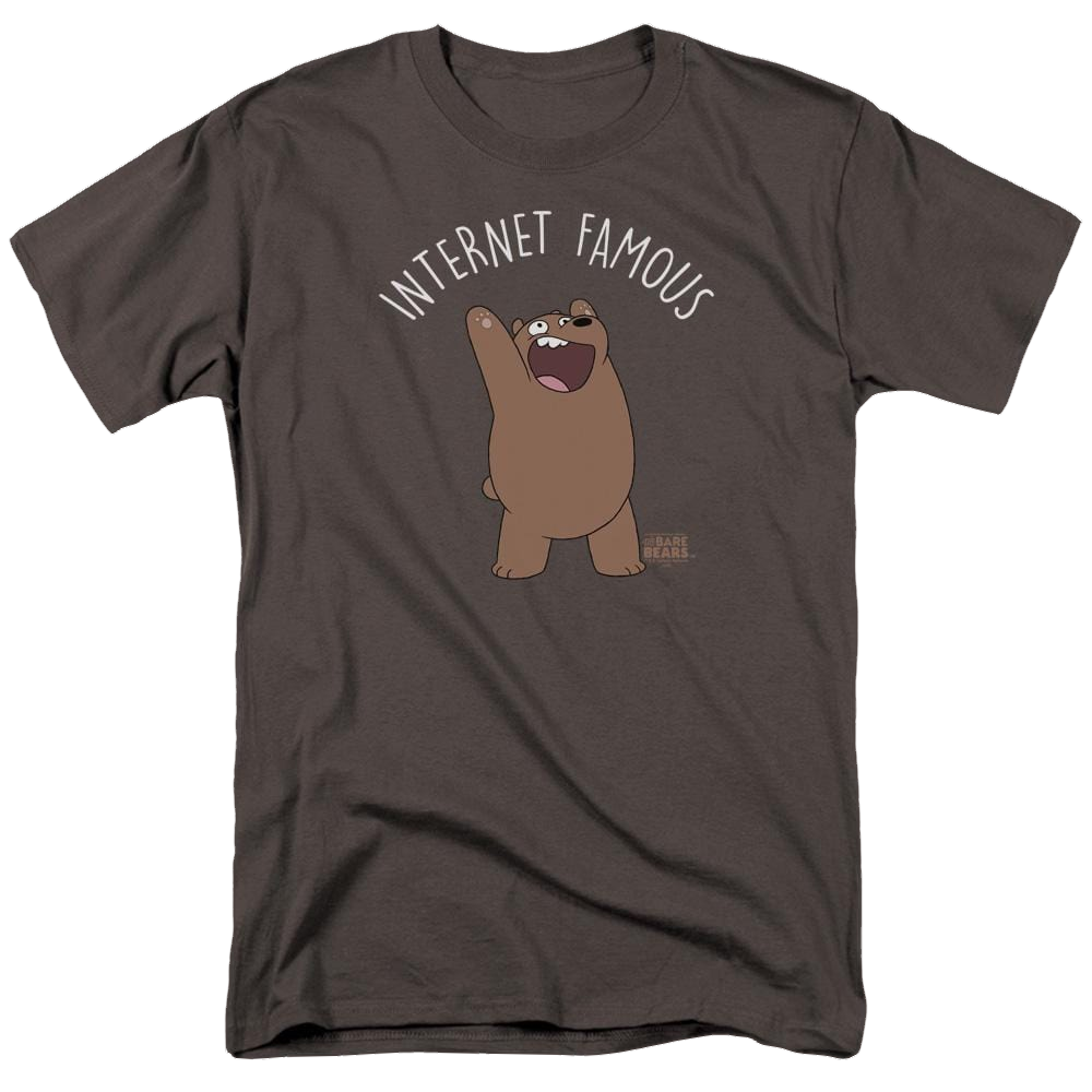 We Bare Bears Internet Famous Men's Regular Fit T-Shirt Men's Regular Fit T-Shirt We Bare Bears