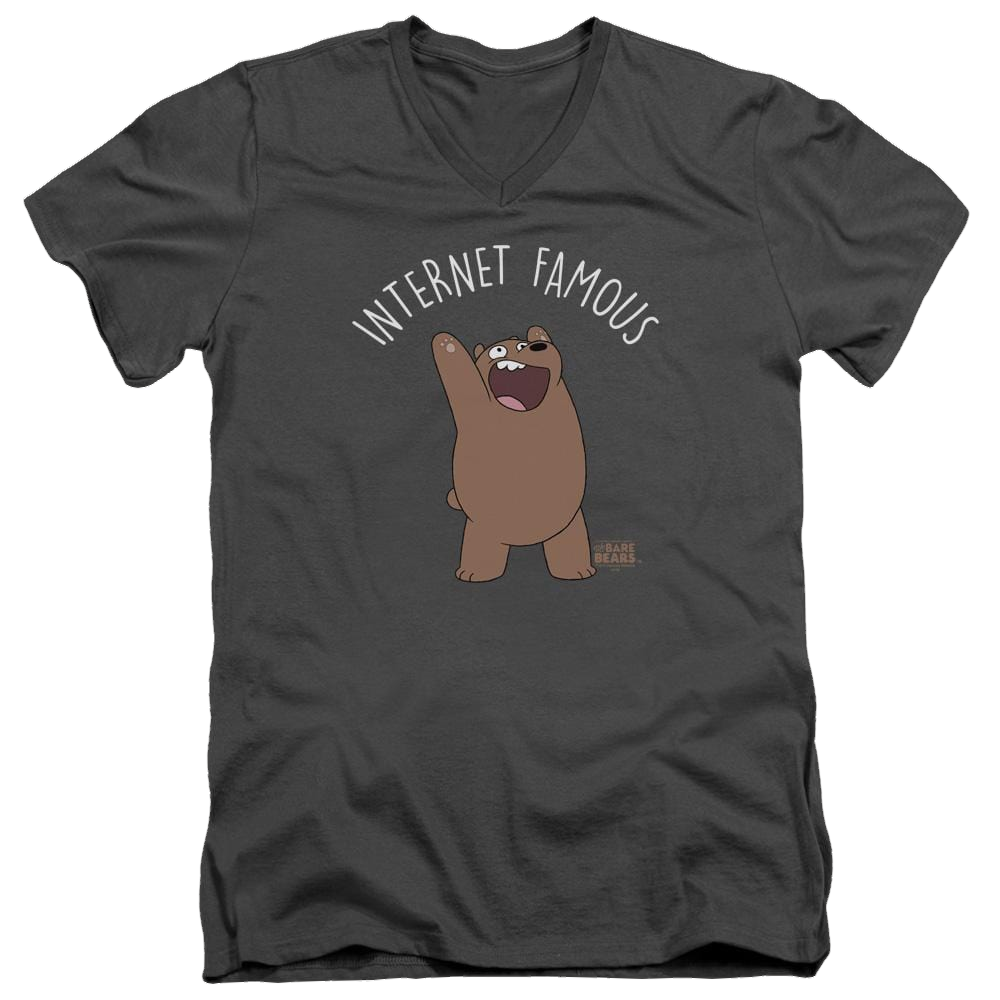 We Bare Bears Internet Famous Men's V-Neck T-Shirt Men's V-Neck T-Shirt We Bare Bears